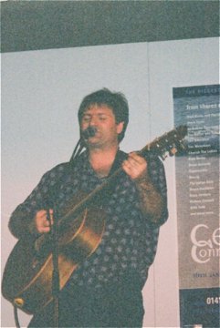 Nick at the Festival Club