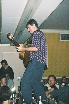 Nick at the Festival Club