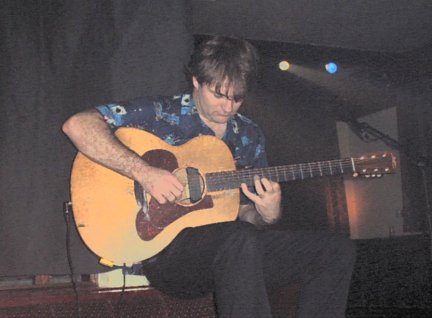 Quiet moment, loud shirt - photo by Colin Lane