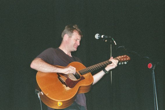 Nick at Edinburgh Fringe Festival, Sunday 12 August 2001